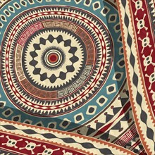 Ethnic art tribal style background. Texture art graphic print design, wallpaper.