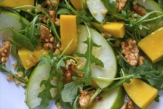 Arugula mango and apple salad healthy for heart