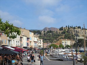 The beautiful village of Cassis, France, is a famous tourist attraction, with colourful historic