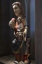 Our Lady of Pueyo de Acumuer, XIII century, polychrome wood, Diocesan Museum of Jaca, Huesca,