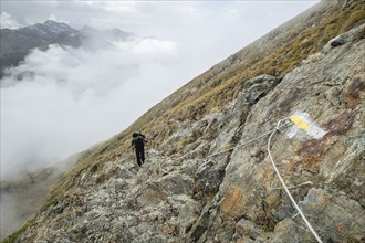 Col de Faustin, valle de Valier -Riberot-, Parque Natural Regional de los Pirineos de Ariège,