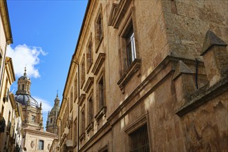 Salamanca university and Clerecia church in Spain