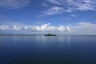 Holbox Yalahau also Conil lagoon in Quintana Roo Mexico