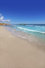 Menorca Platja de Binigaus beach Mediterranean paradise in Balearic islands