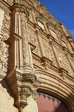 Universidad de Salamanca University facade in Spain