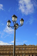 Salamanca Plaza Mayor in Spain along via de la Plata way to Santiago