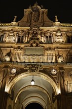 Salamanca Plaza Mayor in Spain along via de la Plata way to Santiago