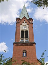 Maria Meeresstern church in Havelland. Werder, Brandenburg, Germany, Europe