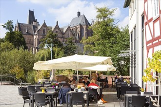 The Alte Universitaet university, restaurant, Marburg, Hesse, Germany, Europe, die Alte