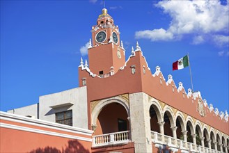 Merida city Town hall of Yucatan in Mexico