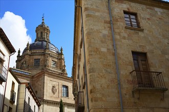 Salamanca university and Clerecia church in Spain