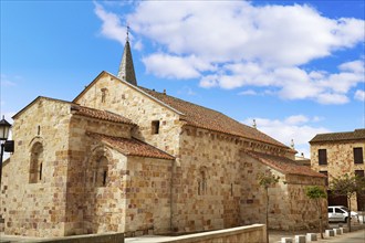 Zamora San Cipriano church in Spain by Via de la Plata way to Santiago