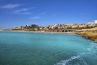 El Miracle beach in Tarragona at Costa Dorada of Catalonia