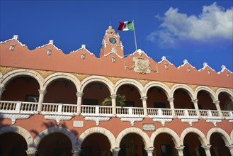 Merida city Town hall of Yucatan in Mexico