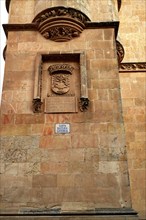 Cathedral Basilica in Salamanca of Spain by the via de la Plata way