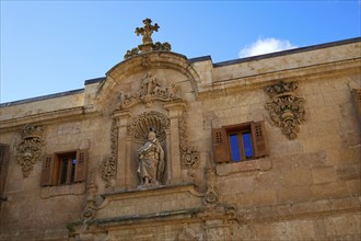 Civil war archive in Salamanca facade of Spain