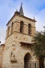 Zamora San Cipriano church in Spain by Via de la Plata way to Santiago