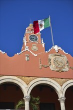 Merida city Town hall of Yucatan in Mexico