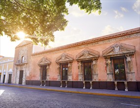 Merida Montejo house National heritage of Yucatan Mexico