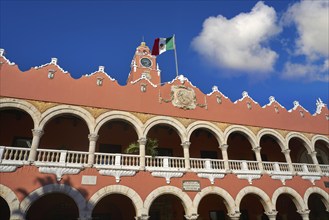 Merida city Town hall of Yucatan in Mexico