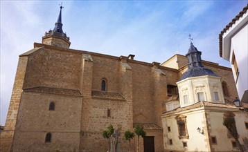 Tembleque church in Toledo at Castile La Mancha on Saint james way