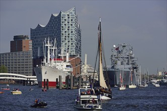 Germany, Hamburg, harbour, Elbe Philharmonic Hall, concert hall, Europe