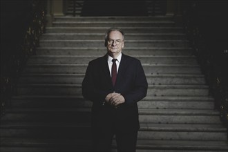 Reiner Haseloff, CDU, Minister President of Saxony-Anhalt, poses for a photo in Magdeburg,