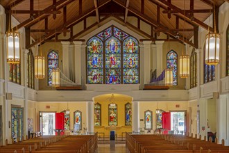 St Paul's Episcopal Church inside Key West USA