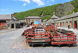 National slate museum, Llanberis, Gwynedd, Snowdonia, north Wales, UK