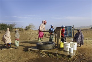 Waterhole in the community of Maraban Dare, in the state of Plateau, 07/02/2024