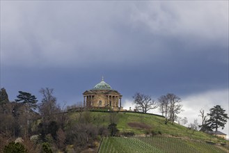 Funerary chapel (1820 to 1824) on the Württenberg in Stuttgart, the mausoleum is a landmark