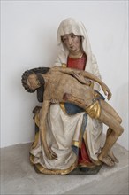 Sculpture of the Pietà in the town church of St John the Baptist and St Martin, Middle Franconia,