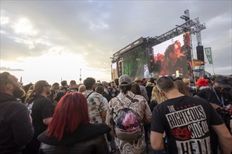 Adenau, Germany, 8 June 2024: Billy Talent play at Rock am Ring. The festival takes place at the