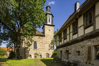 The Lippoldsberg Monastery with the Church of St George and St Mary is a former Benedictine