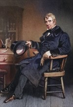 William Henry Harrison 1773 to 1841, 9th President of the United States, After a painting by Alonzo