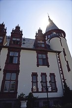 Europe, Germany, Mecklenburg-Western Pomerania, Klink Castle on the Müritz near Waren, castle