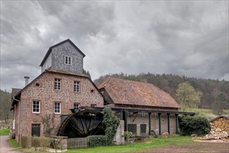 Kaisermühle or Wernersberger Mühle, watermill, grain, saw and oil mill, Wernersberg, Palatinate,