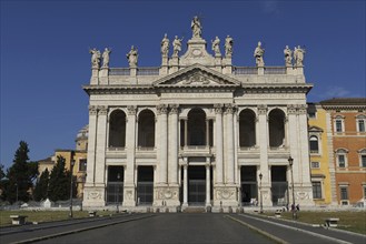 Main façade of the Lateran Basilica, Basilica San Giovanni in Laterano, Cathedral of the Diocese of