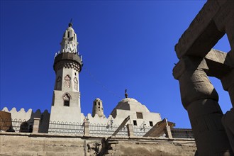 Temple of Luxor, Mosque of Abu el-Haggag, Africa, Upper Egypt, UNESCO World Heritage Site