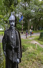 The so-called Green Border, at the former border crossing Grenzweg near Straelen-Kastanienburg and