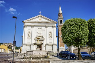 Cathedral of San Marco, Crespano del Grappa, Treviso, Italy, Europe