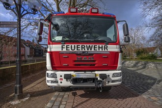 Nuremberg fire engine, Nuremberg, Middle Franconia, Bavaria, Germany, Europe