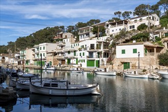 The fishing village of Cala Figuera, on the south-east coast, Majorca, Spain, Europe