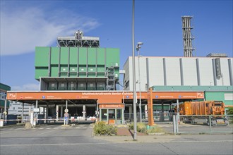 BSR waste-to-energy plant, Freiheit, Ruhleben, Spandau, Berlin, Germany, Europe