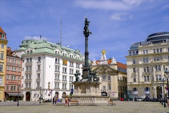 Am Hof, shopping street, 1st district, Vienna, Austria, Europe