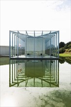 Art Museum and Langen Foundation, architect Tadao Ando, near Neuss, North Rhine-Westphalia,