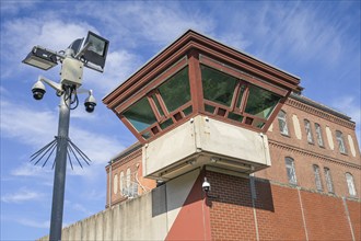 Watchtower and Wall, Tegel Prison, Seidelstraße, Reinickendorf, Berlin, Germany, Europe