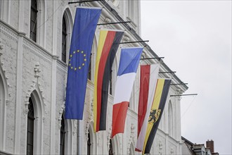 Meeting of the Foreign Ministers of the Weimar Triangle in Weimar, 22 May 2024. Photographed on