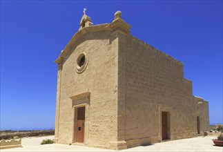 Chapel church of San Dimitri, near Gharb, island of Gozo, Malta, Europe