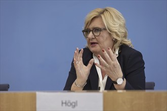 Eva Högl, Parliamentary Commissioner for the Armed Forces, recorded during the presentation of the